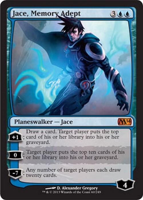 Jace, Memory Adept ~ Magic 2014 [ EX ] [ Magic MTG ]