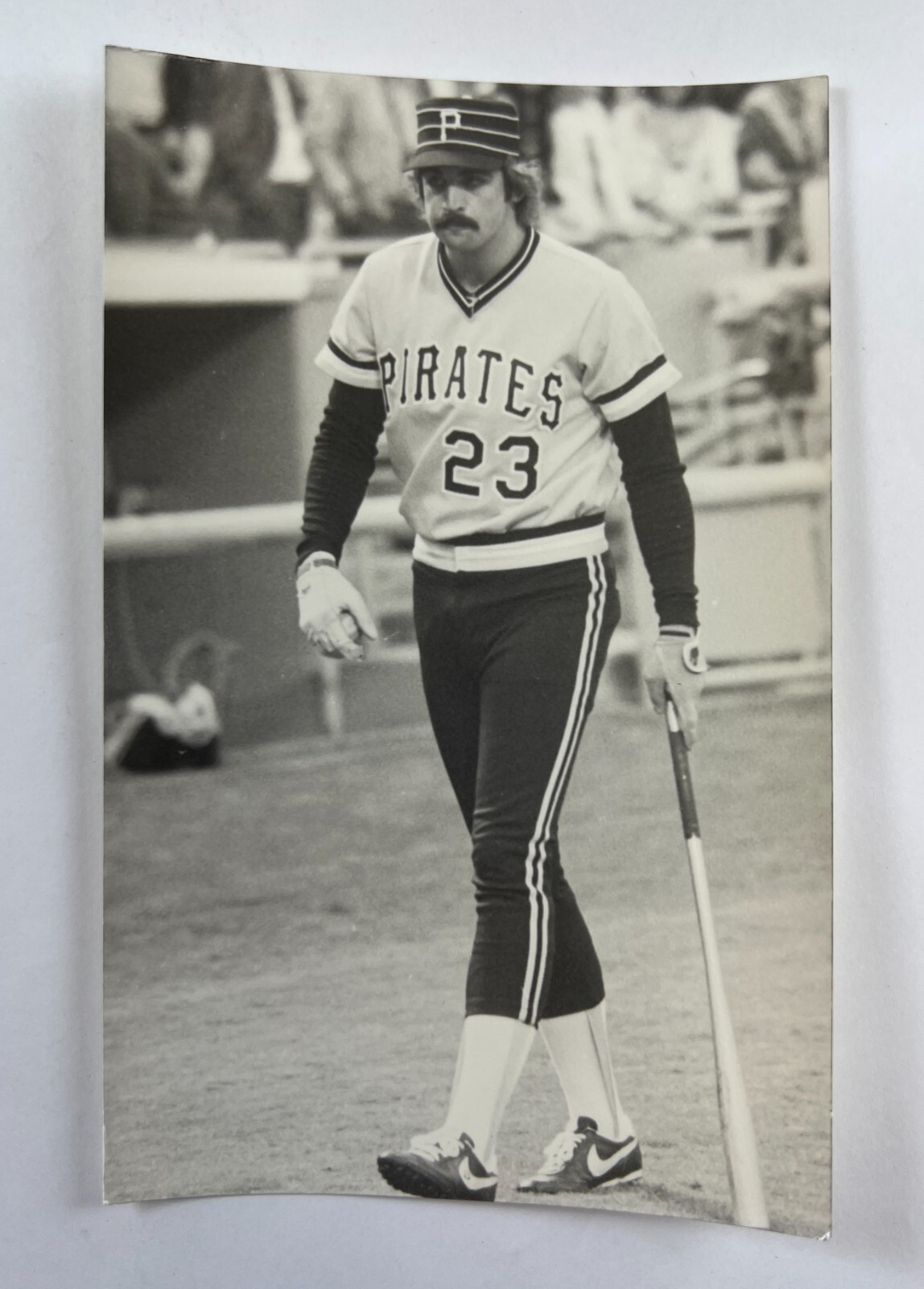 Randy Niemann (1982) Pittsburgh Pirates Vintage Baseball Postcard PCPP