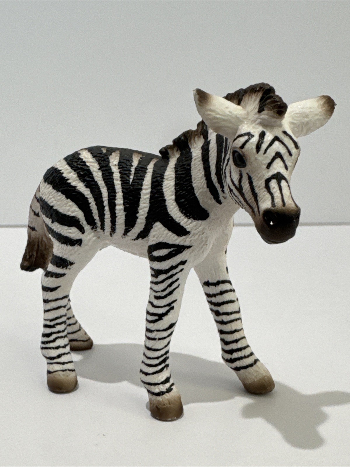 Schleich 2008 Zebra Foal Wildlife Safari Animal Figure 3”