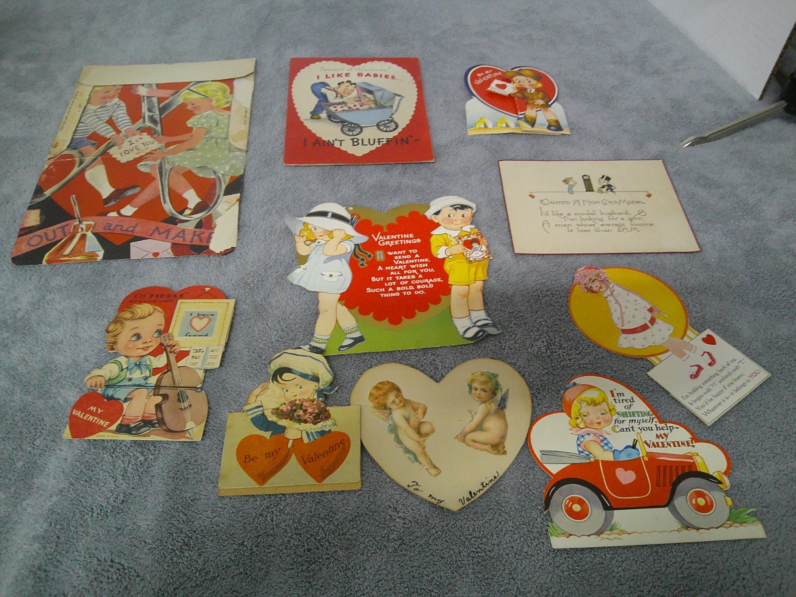 Vintage Valentine Cards - car_923182