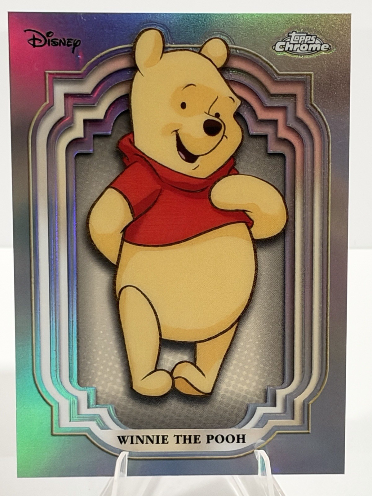 2024 Topps Chrome Disney Winnie the Pooh Refractor #124