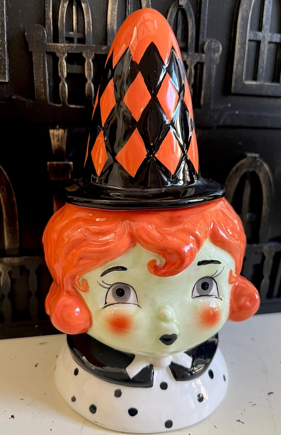 Johanna Parker Witch Canister Halloween