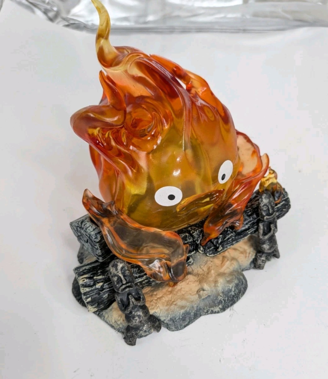 Ghibli Museum Limited Calcifer Bonfire Figure Japan Anime Import 