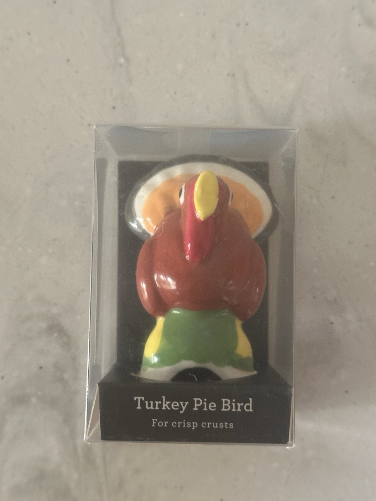 Williams Sonoma Figural  Thanksgiving Turkey Pie Bird Ceramic