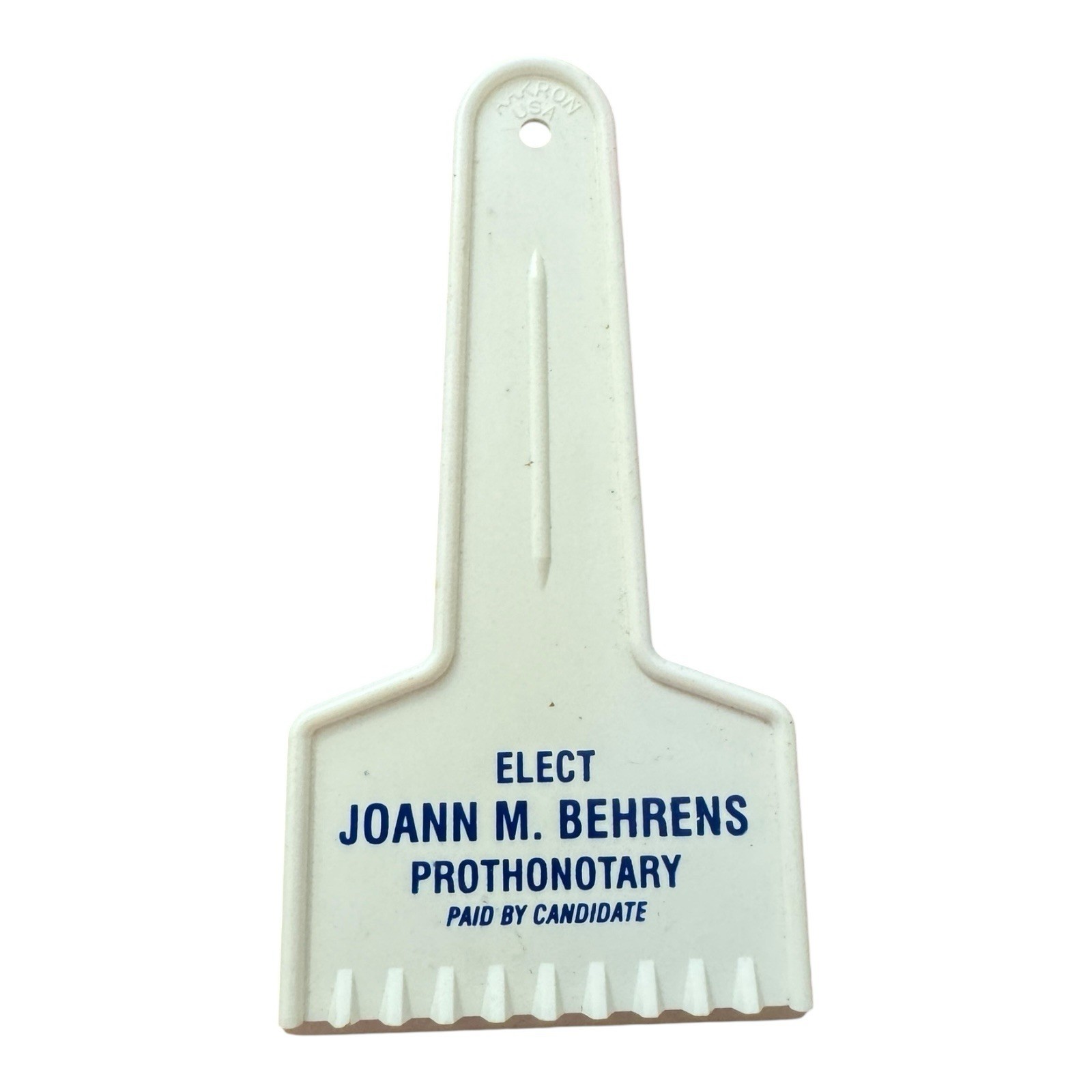 Joann M Behrens Prothonotary Carbon County PA Pocket Ice Window Scraper