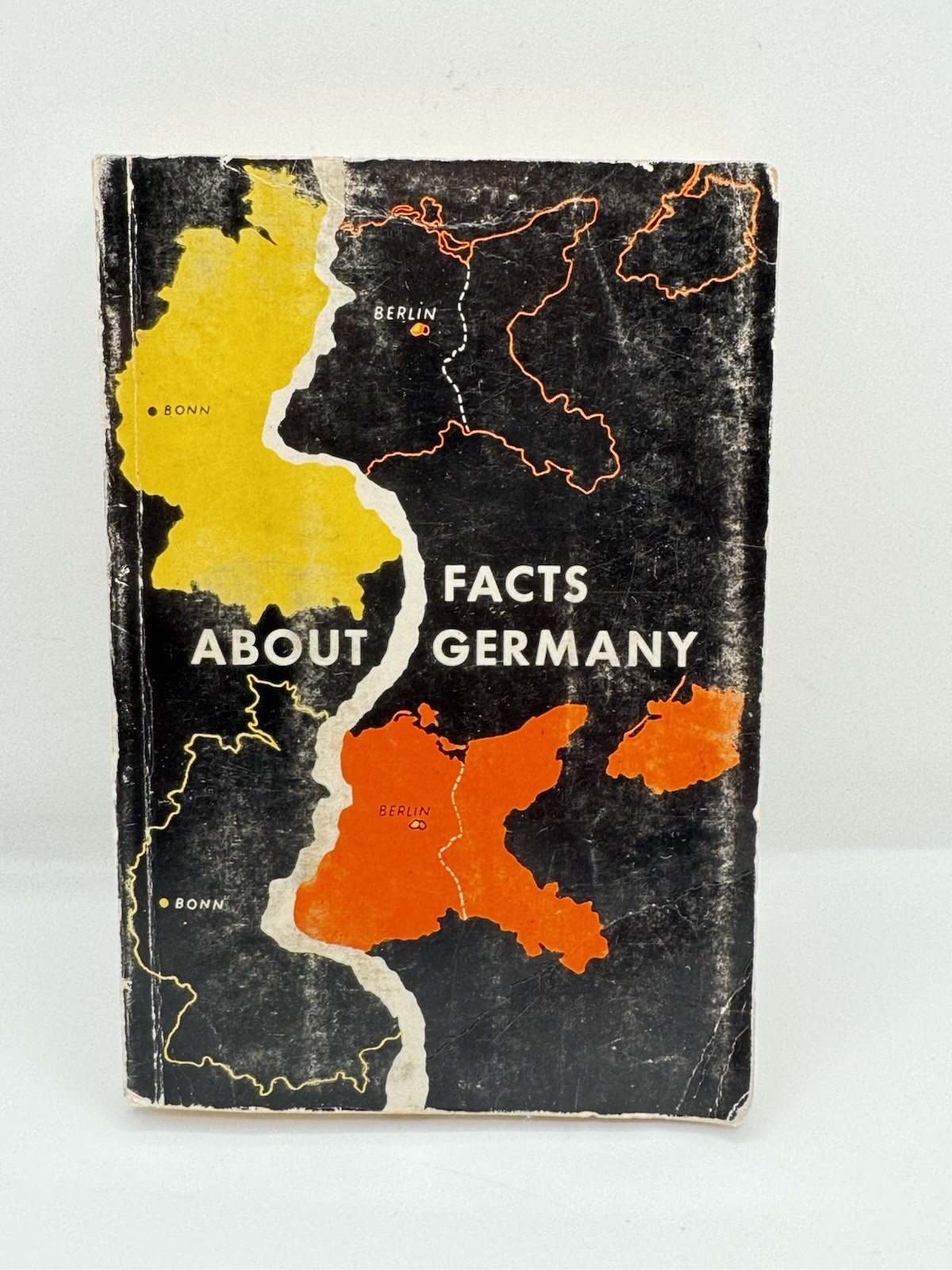 Facts About Germany Published in 1959 by Federal Government of Germany With Map