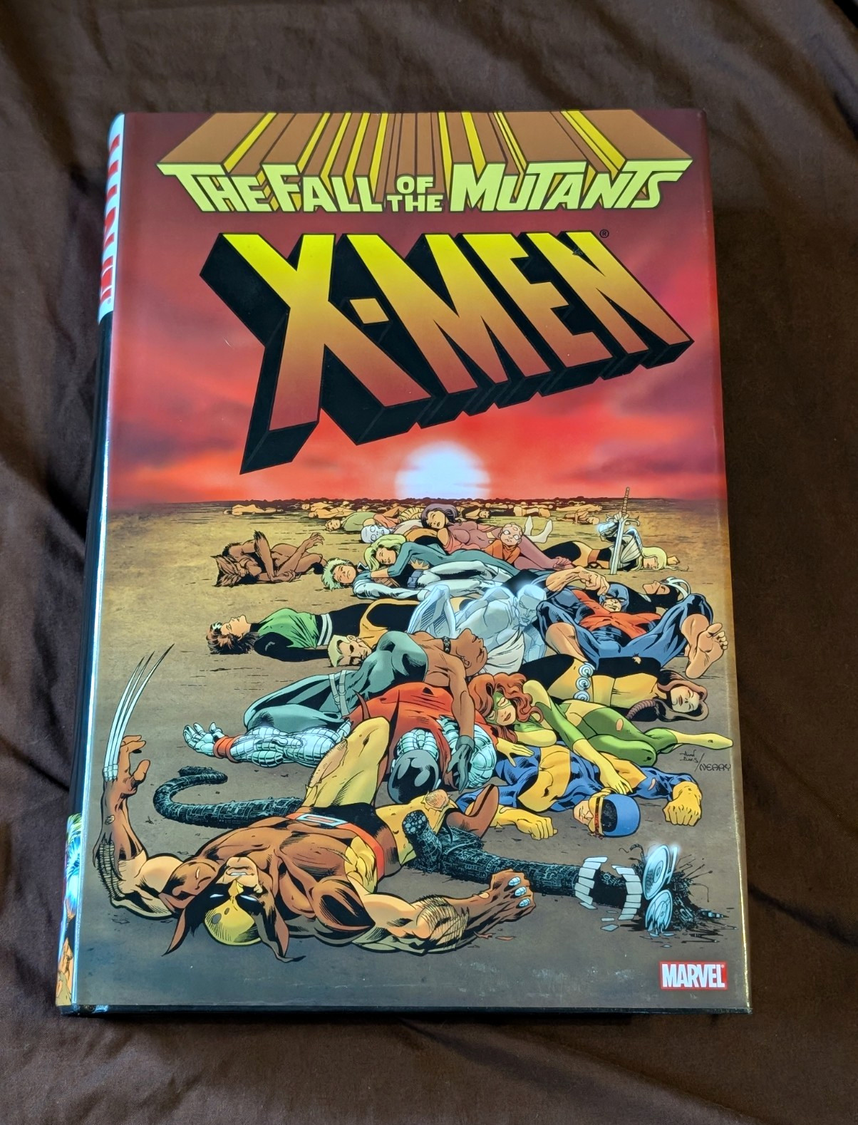 Marvel X-Men: The Fall of the Mutants Oversized Hardcover Omnibus- 1st Print Oop