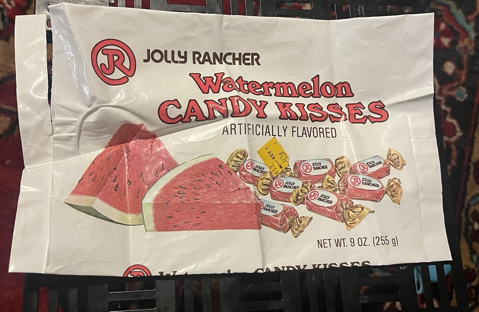 80’s Jolly Rancher Watermelon Candy Empty Bag Vintage