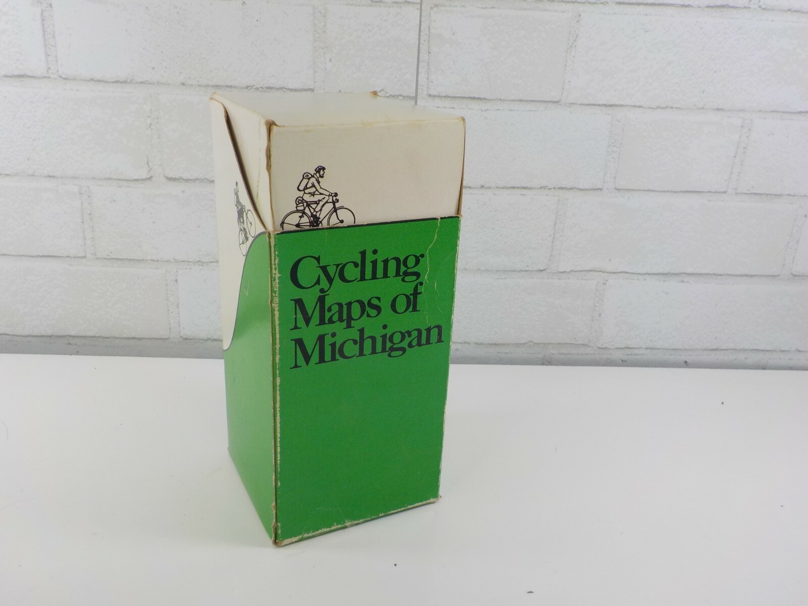 Complete VINTAGE Boxed Set 48 CYCLING MAPS Of MICHIGAN 1979