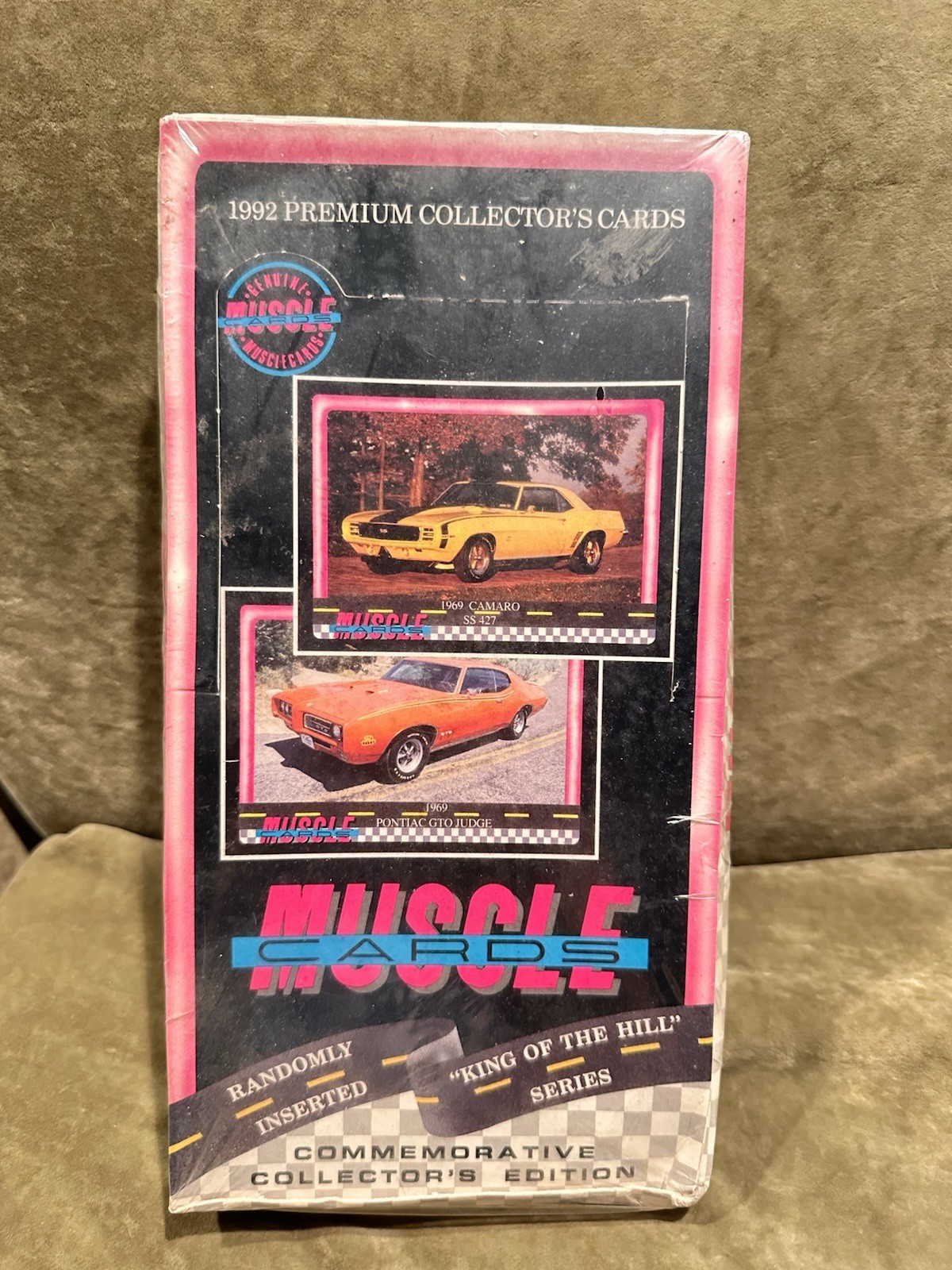 1992 Premium Collector\'s Cards Muscle Cars Commemorative Collector\'s Edition Box