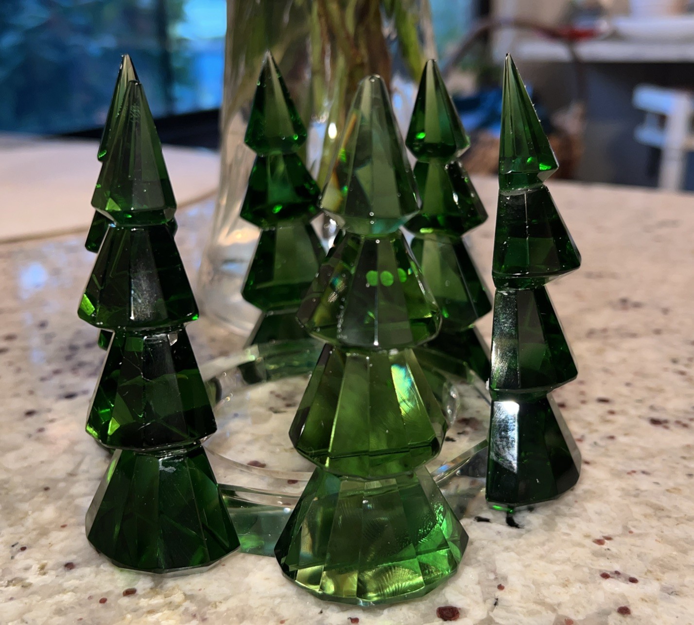 Sorelle Handcrafted Crystal Christmas Tree Candle Holder Vintage Beautiful RARE Sorelle Handcrafted Crystal Christmas Tree Candle Holder Vintage Beautiful RARE
