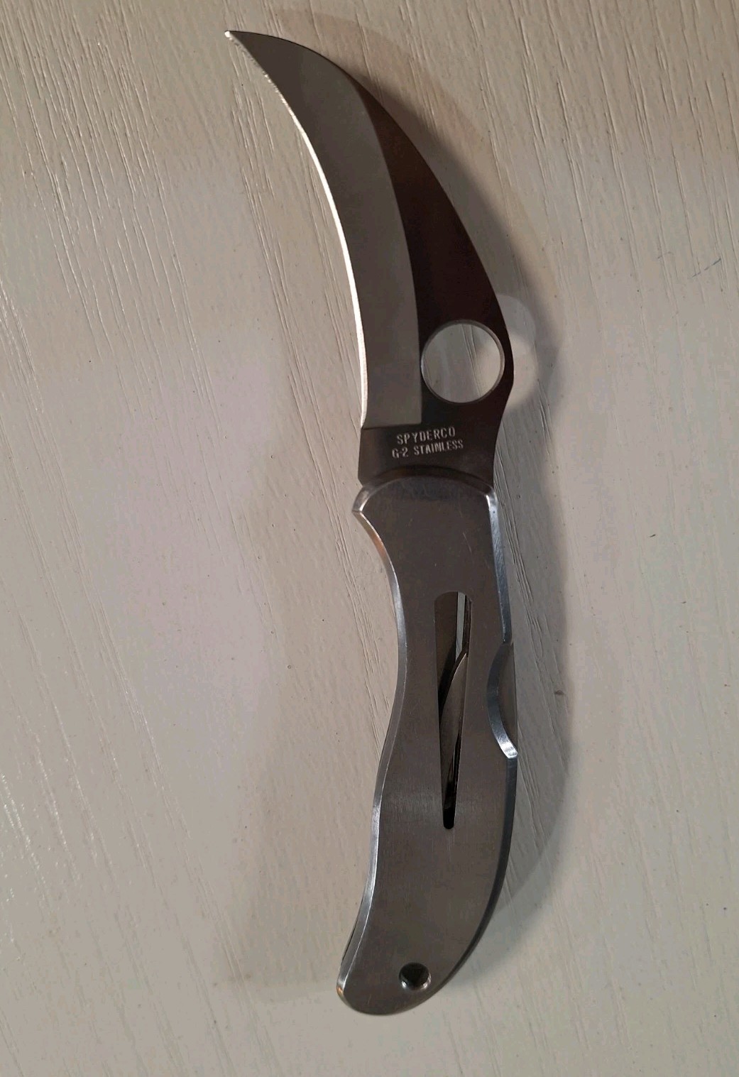 Vintage Spyderco C08P Harpy Folding Knife G2 Seki-Japan