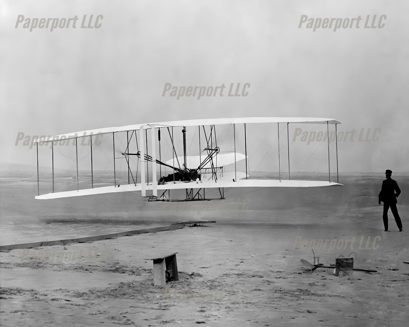 The Wright brothers 8x10 Photo 1900's