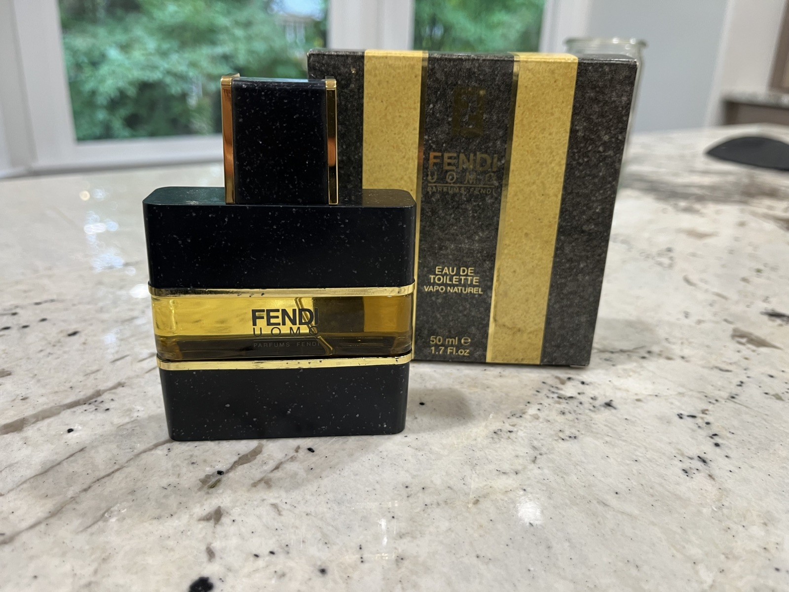 Rare 1990’s Fendi Uomo Eau De Toilette Men Spray  50ml from Florence Italy