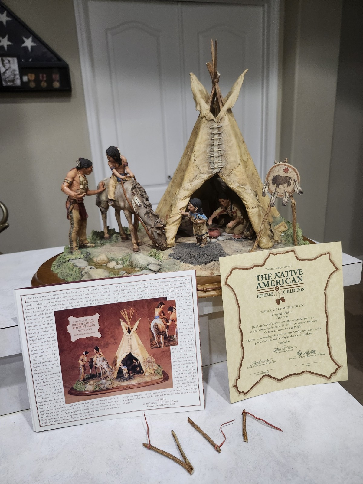 A Place of Honor: Summer Camp on Red Paint Creek, Lakota Sioux by Mark Newman A Place of Honor: Summer Camp on Red Paint Creek, Lakota Sioux by Mark Newman