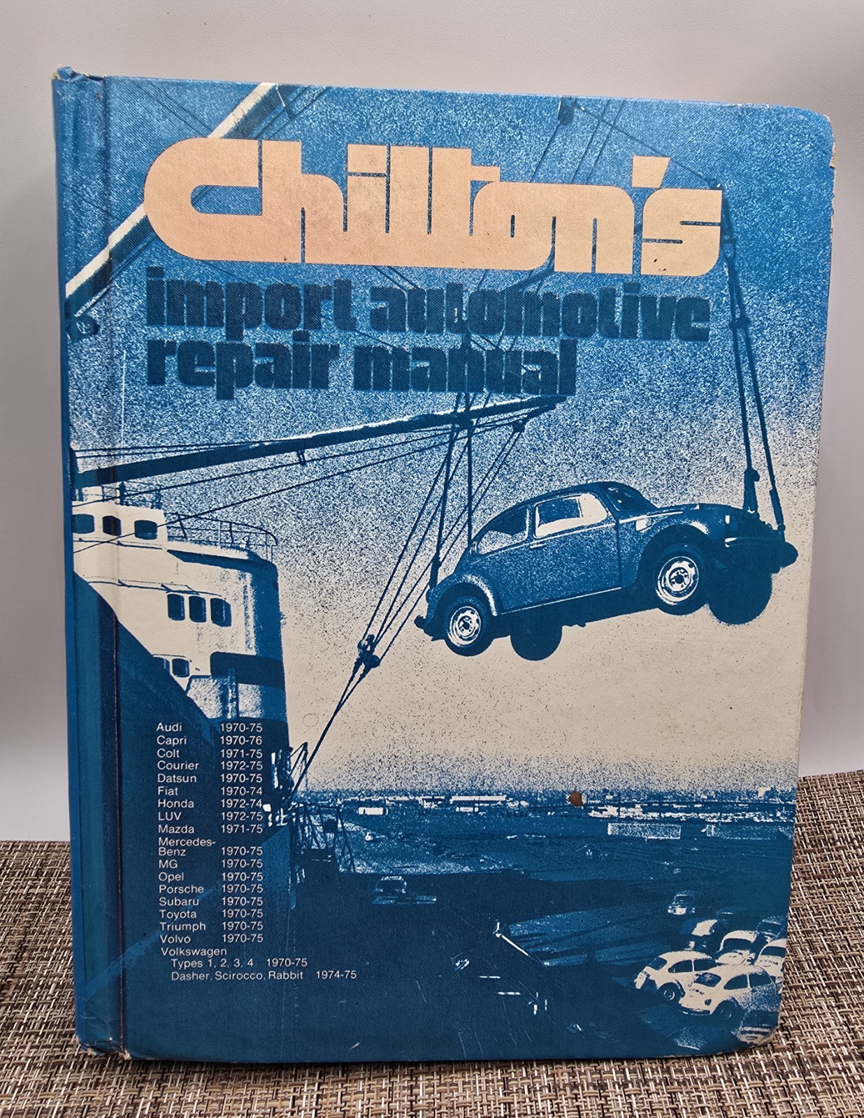 CHILTON\'S IMPORT AUTO REPAIR MANUAL 1970-1975 #6257 GERMAN JAPANESE USED