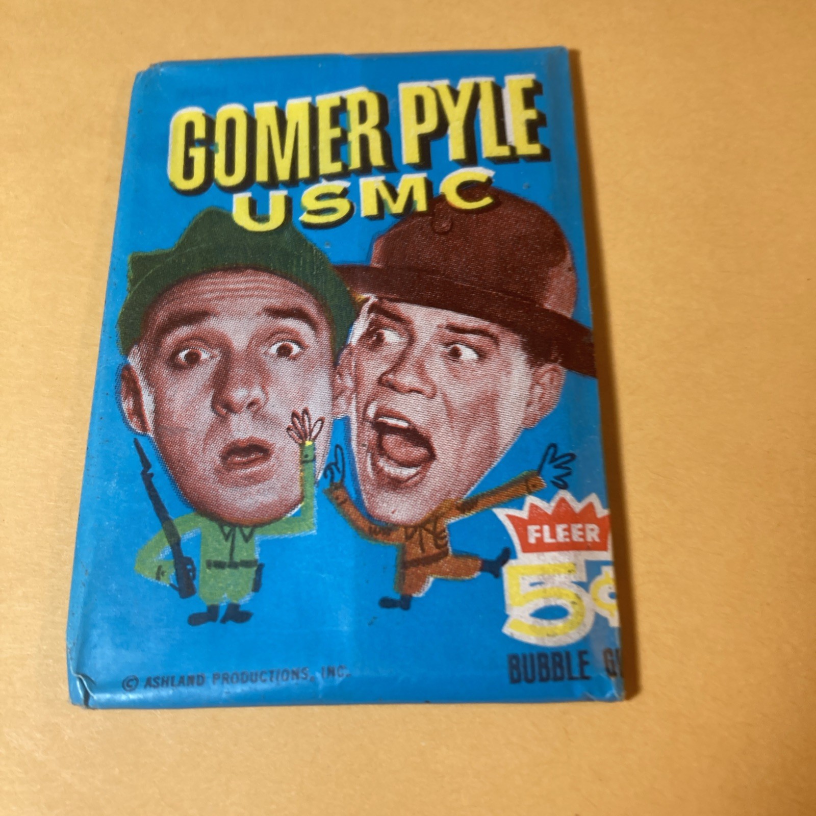 1965 Fleer Gomer Pyle USMC Unopened Wax Pack