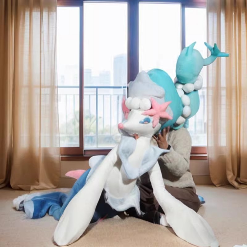 180cm Cartoon Primarina Long Body Pillow Plush Doll Stuffed Toy Huge Cushion Cos