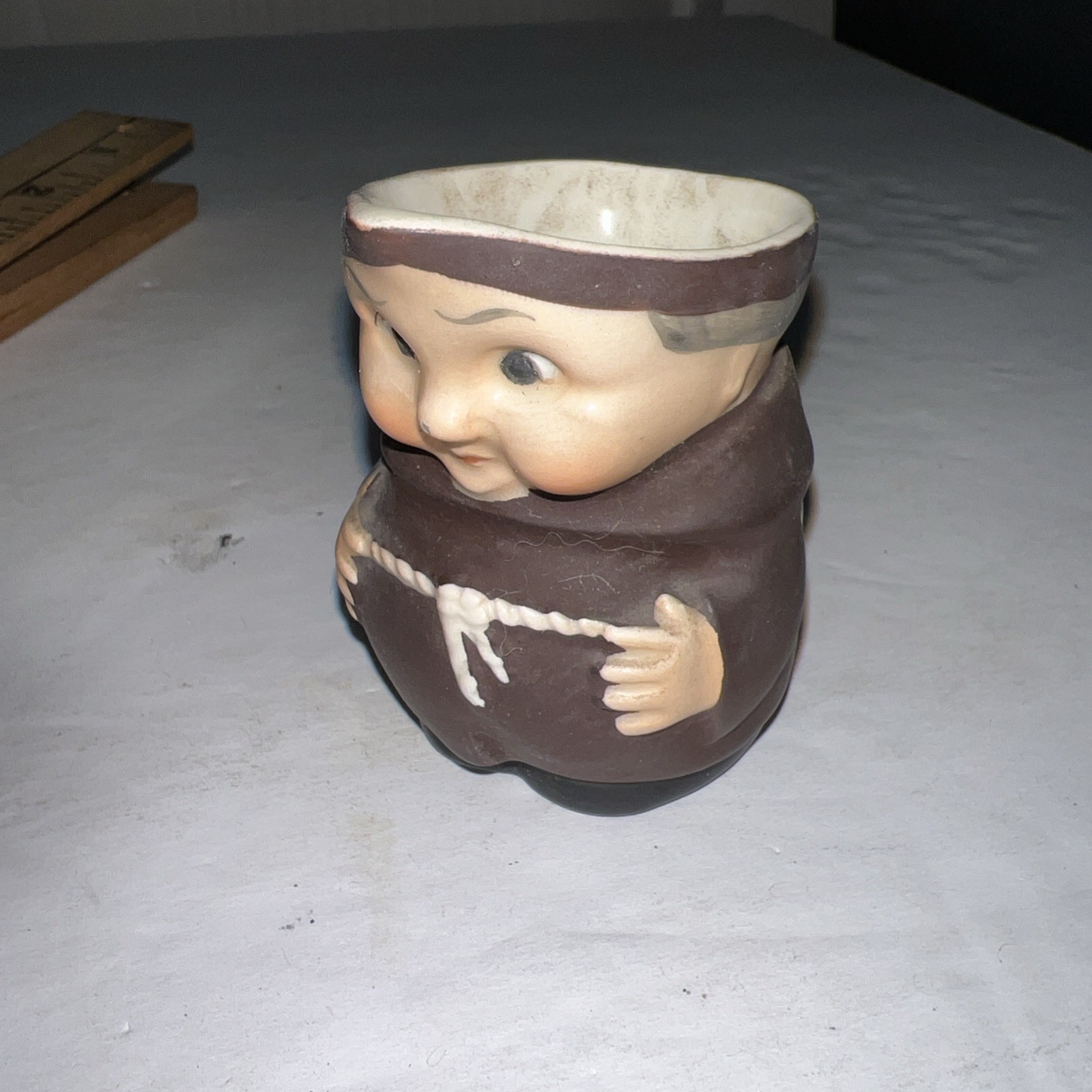Vintage 1950s Goebel Germany Friar Tuck Miniature Creamer Pitcher 2.5