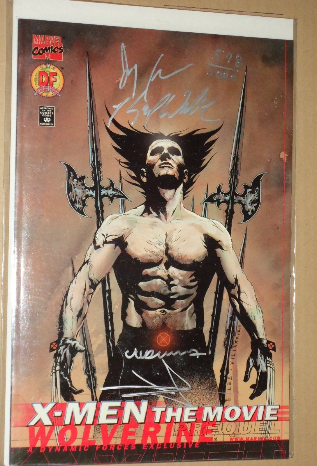 X-Men Movie Prequel Wolvernine DF 4 Signed Limited to 3000 Cert-Sealed 
