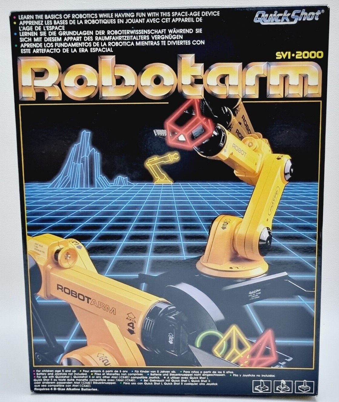 Vintage Quick Shot Robot Arm SVI-2000 Spectravideo - Super Rare