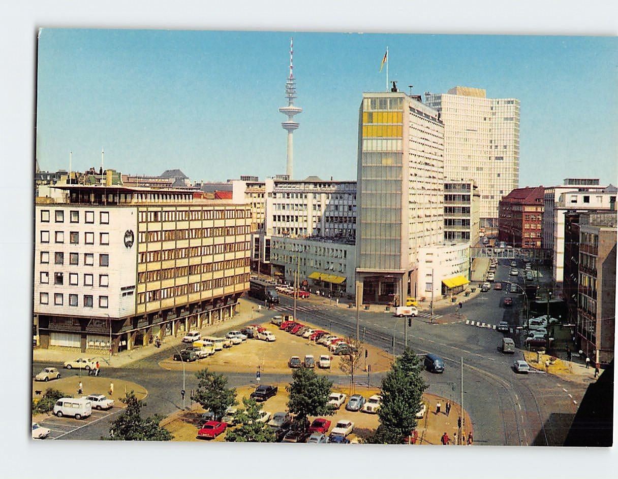 Postcard Scenic View Hamburg Germany