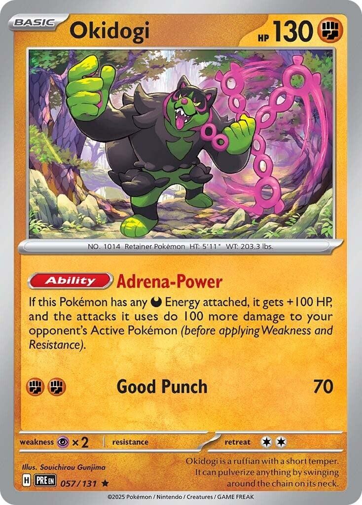 Okidogi Holofoil PRE 057/131 R NM