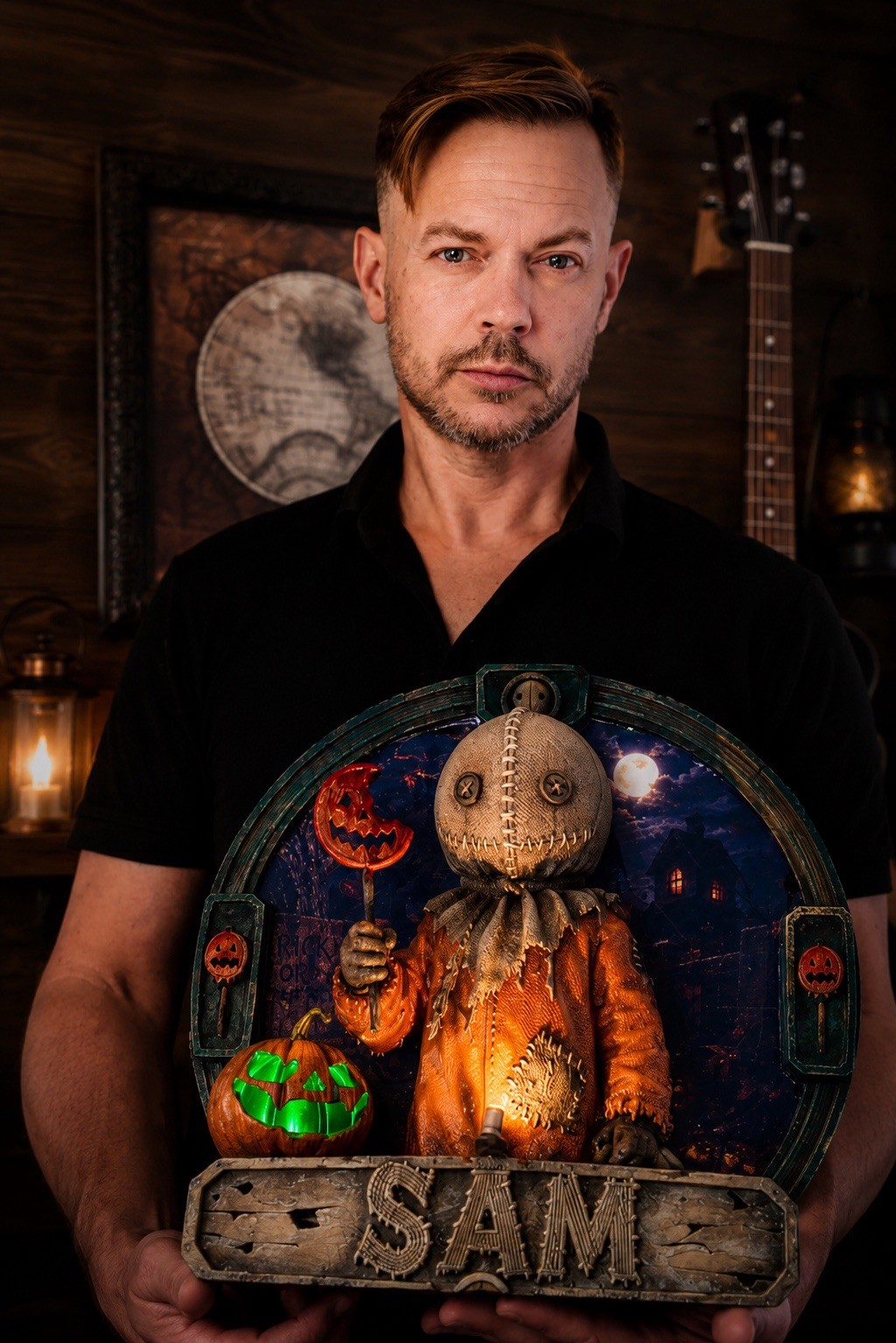 Nostalgia 3D Trick 'r Treat SAM Horror Display 3D Printed Hand Painted