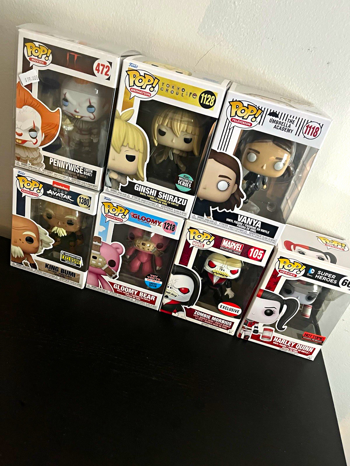 7 Funko Pop lot collection  Rare exclusive sealed brand new perfect condition