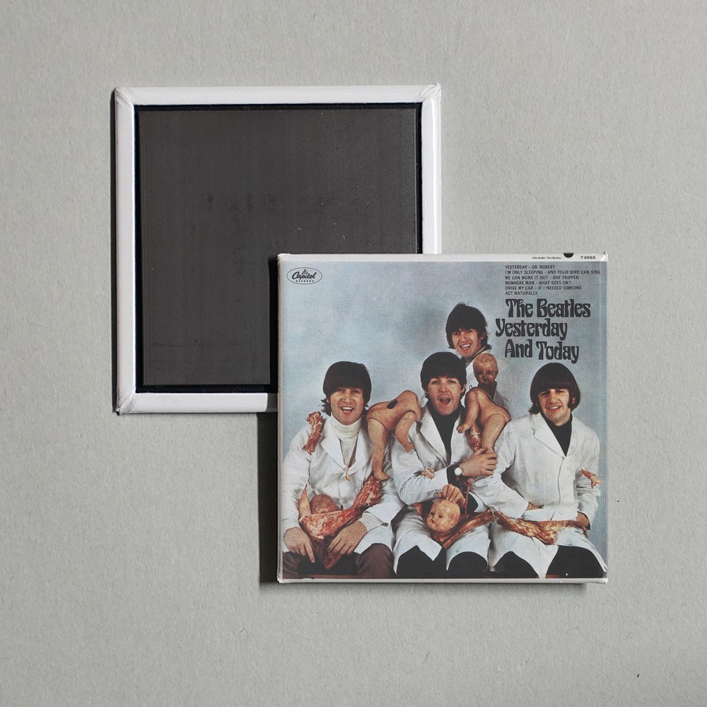 The Beatles - Yesterday and Today Album Cover Locker Fridge Magnet