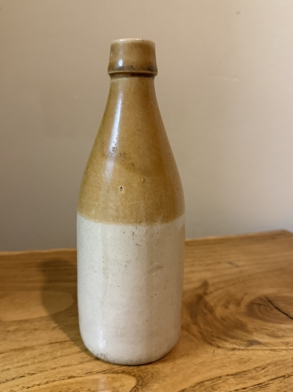Antique Stoneware Ginger Beer Bottle