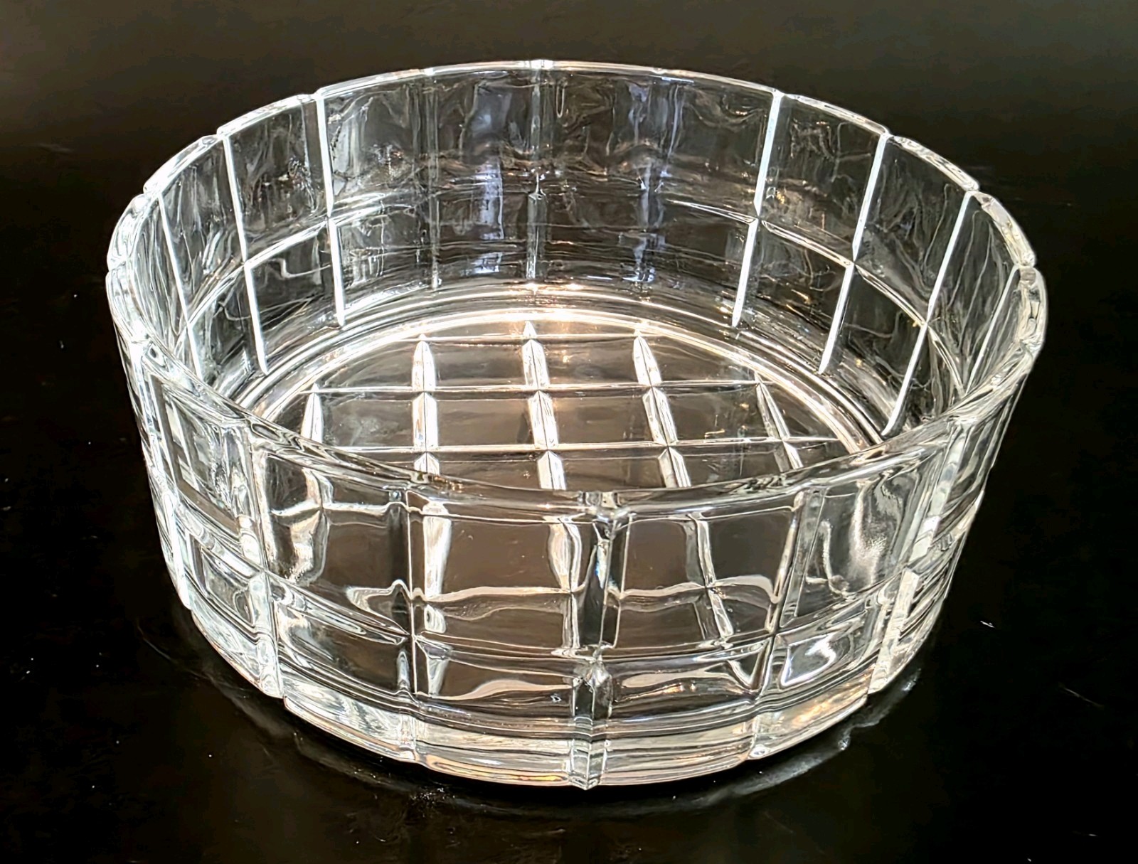 296) Mikasa Studio Nova Crystal Dessert Bowls 