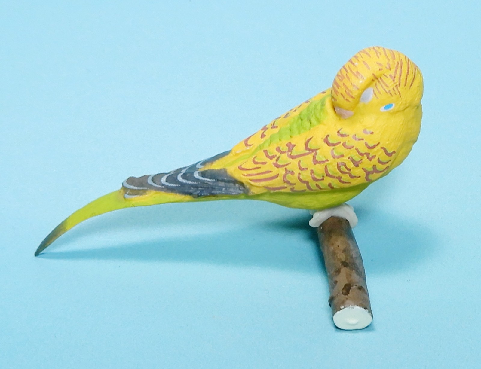 Shine G Tenori Inko Sleep Good Night Yellow Green Budgerigar parakeet Budgie new