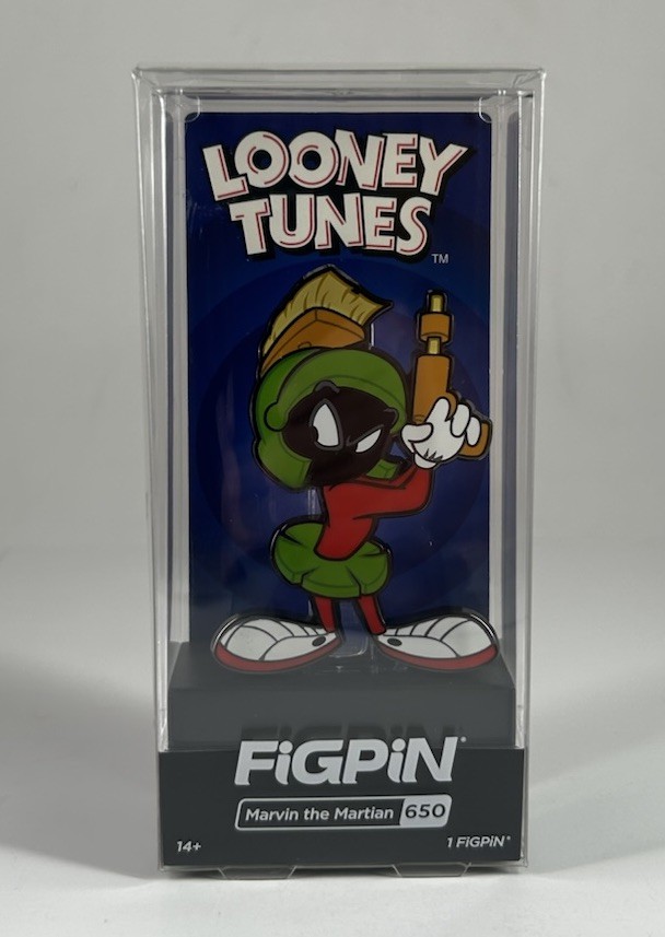 FiGPin Looney Tunes MARVIN THE MARTIAN Enamel Pin #650 Warner Bros NEW