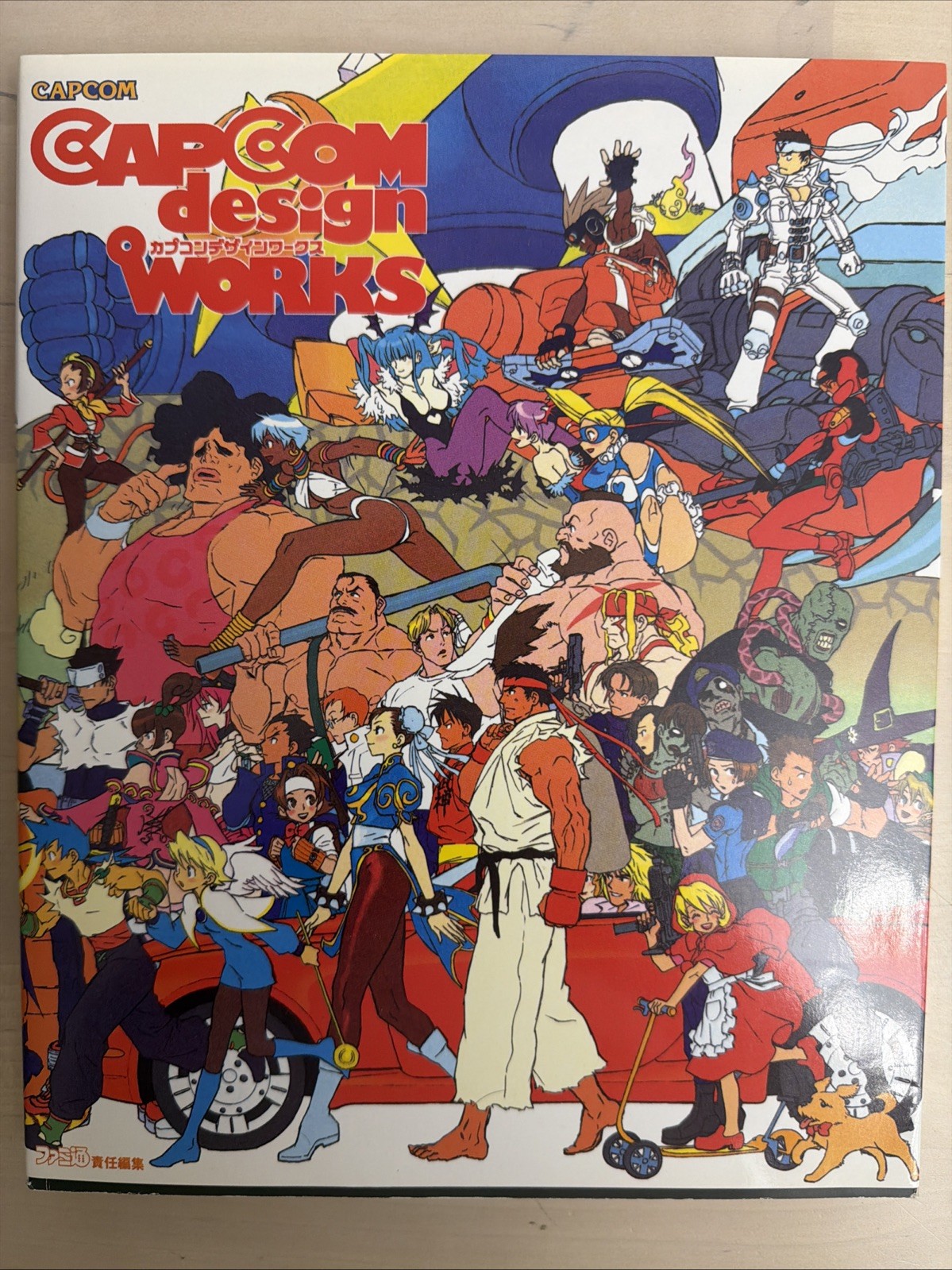 CAPCOM design WORKS Art Book Illustration Japan - Rare CAPCOM design WORKS Art Book Illustration Japan - Rare