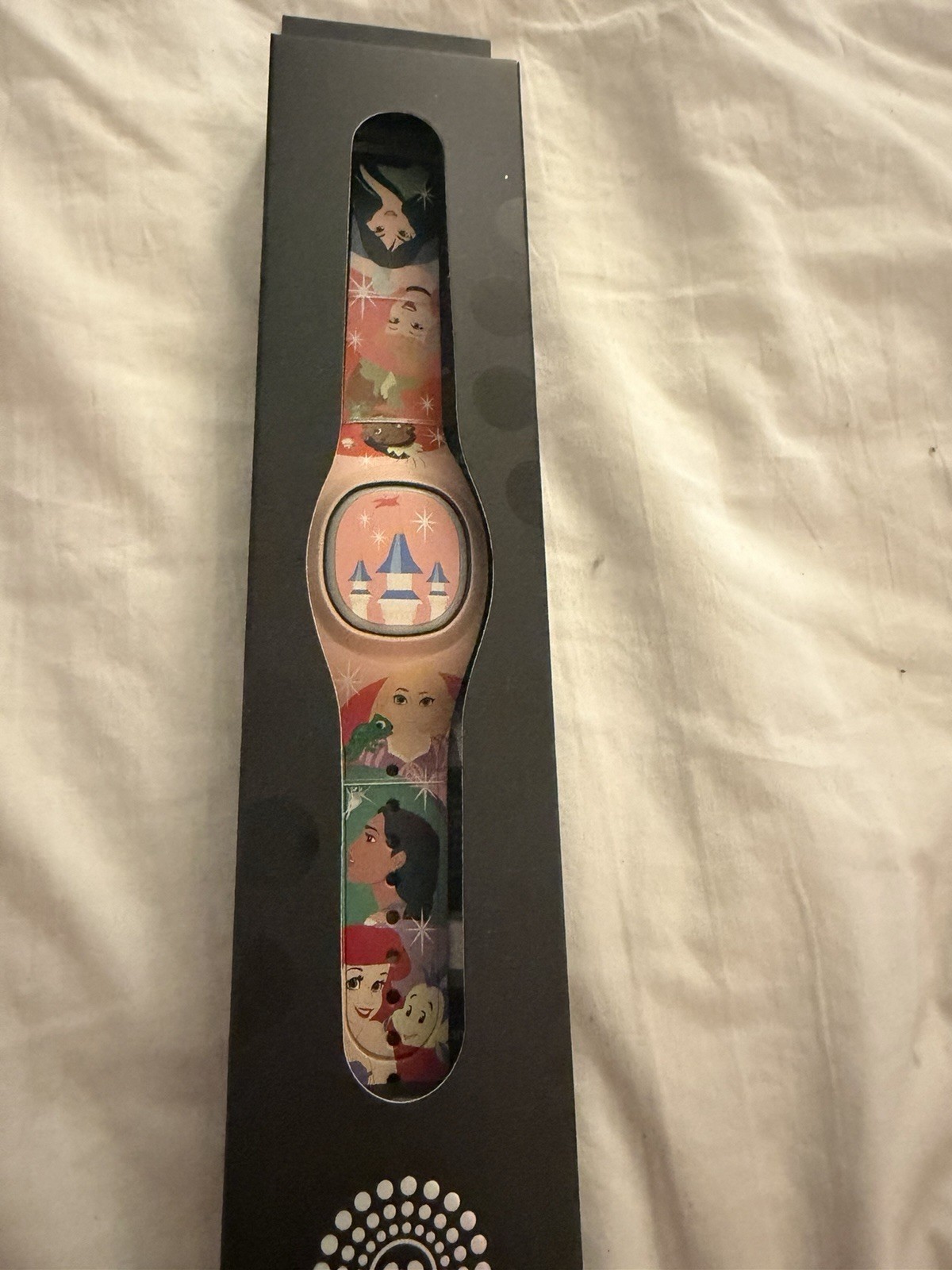 NEW 2026 Disney Magic Band Plus + Princess Ariel Mulan Tiana Cinderella Aurora 