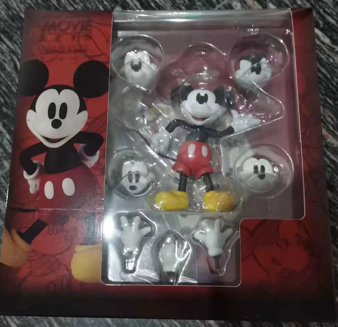 Kaiyodo Revoltech No.013 1936 Disney Mickey Mouse Replica Figure 4.7\