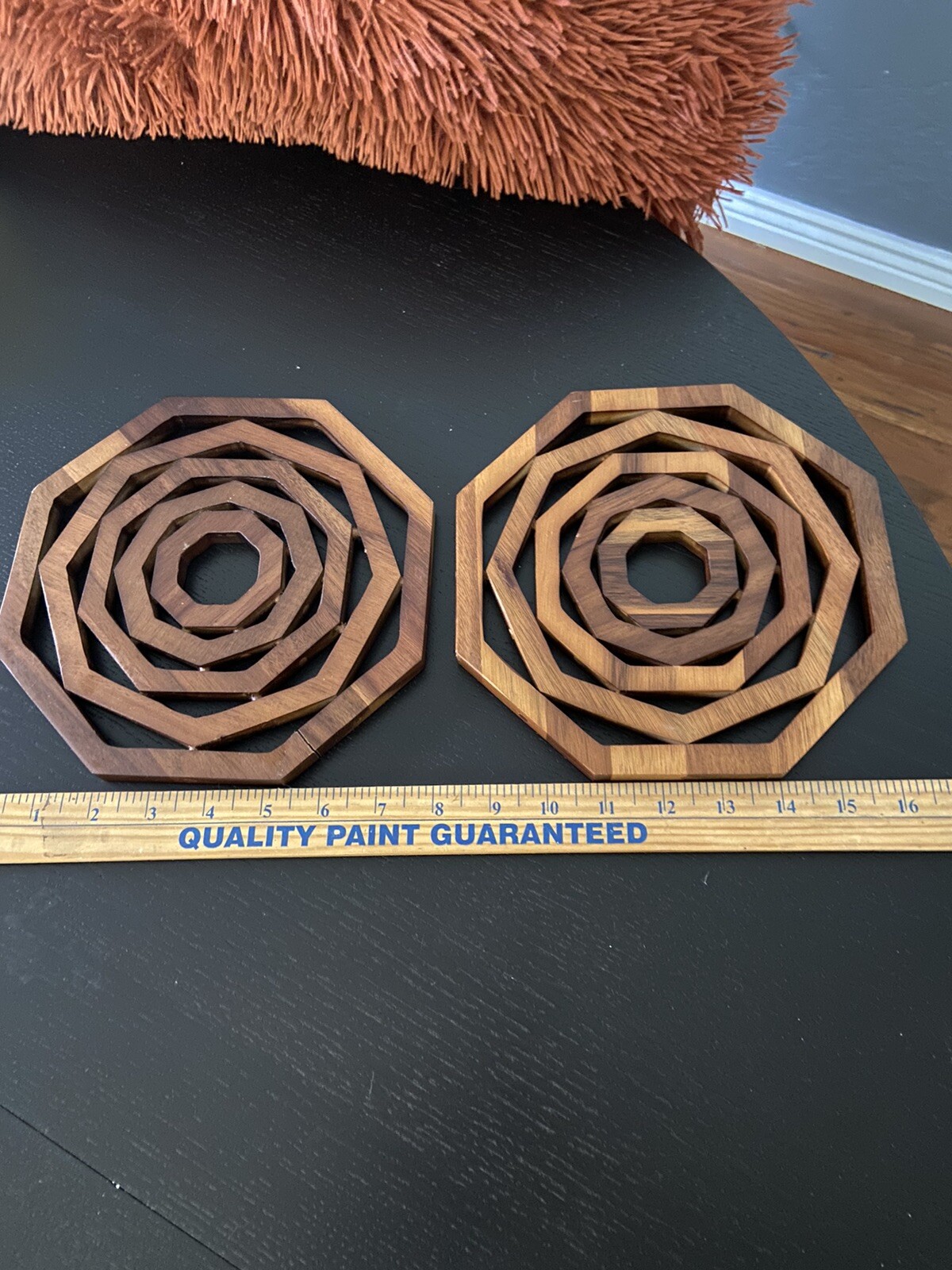 Wood Trivets Two New 
