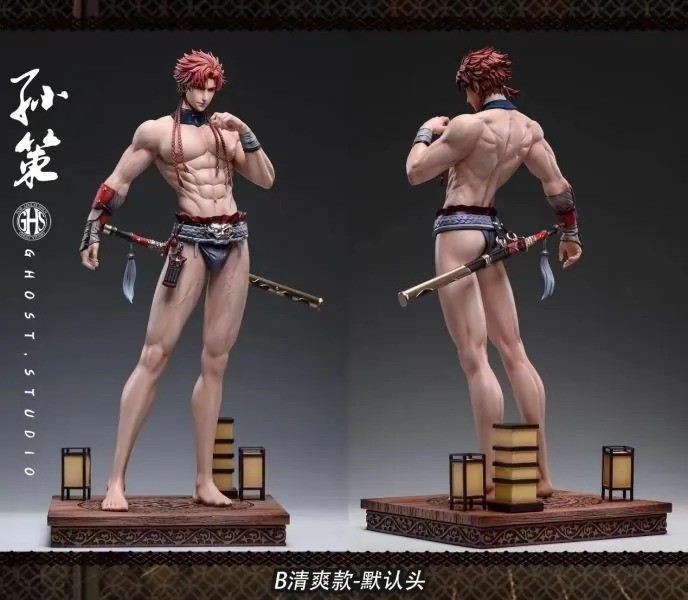 GHOST Studio Honor of Kings Sun Ce 1/6 Full Body Statue Figure Resin Limited