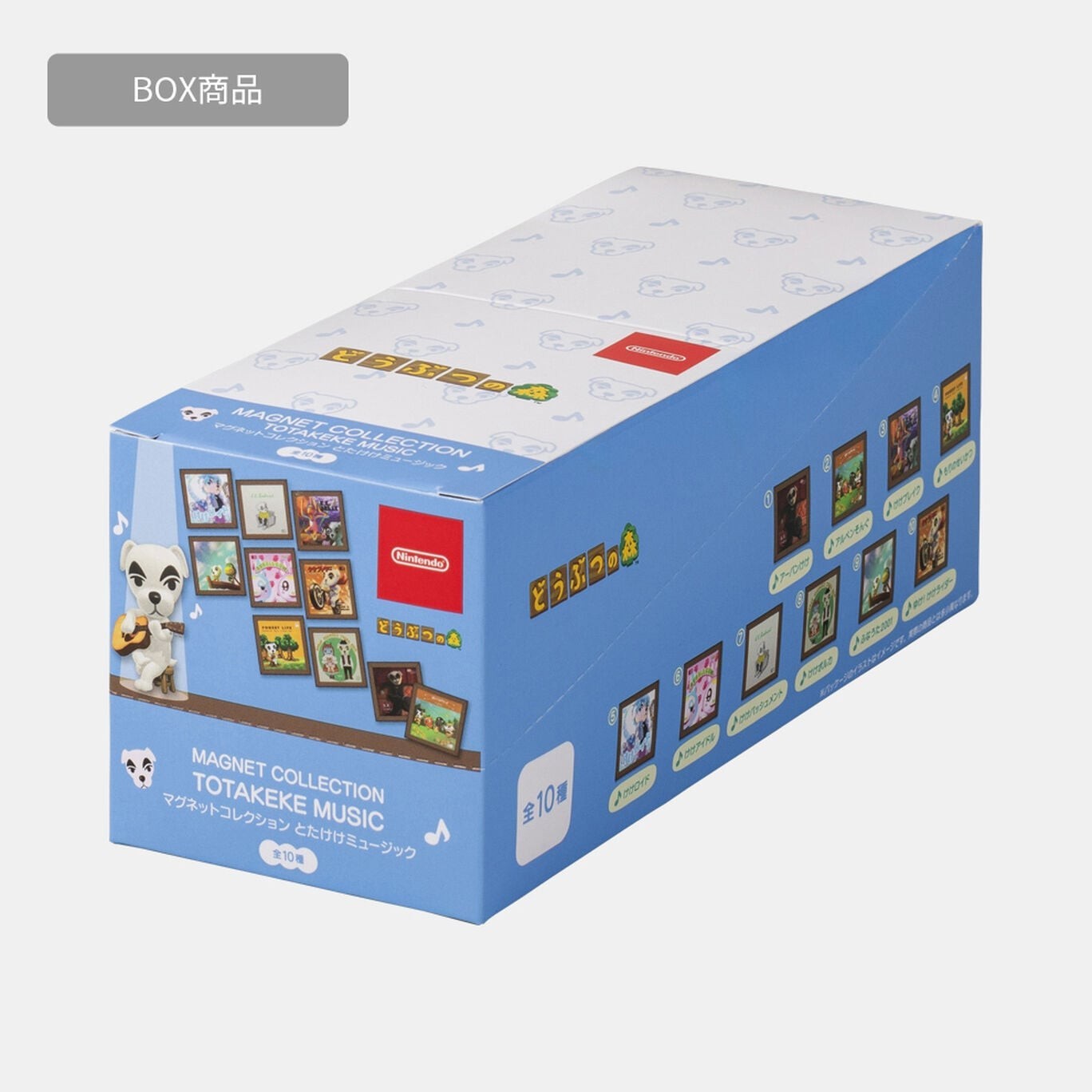 Animal Crossing K.K. Music Magnet Complete Box of 10 Nintendo Tokyo New 2026 JP