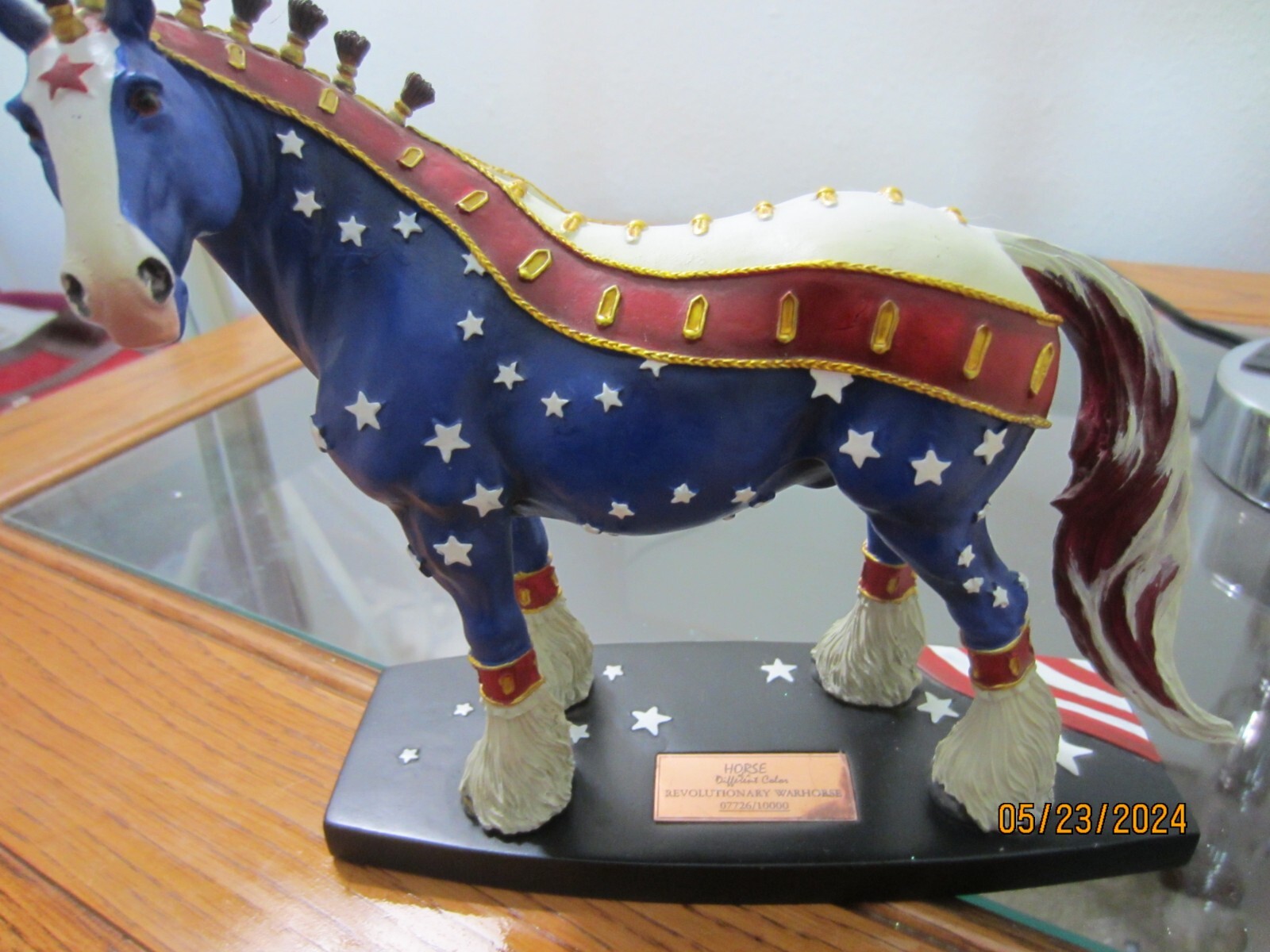 HORSE OF A DIFFERENT COLOR - REVOLUTIONARY WAR HORSE