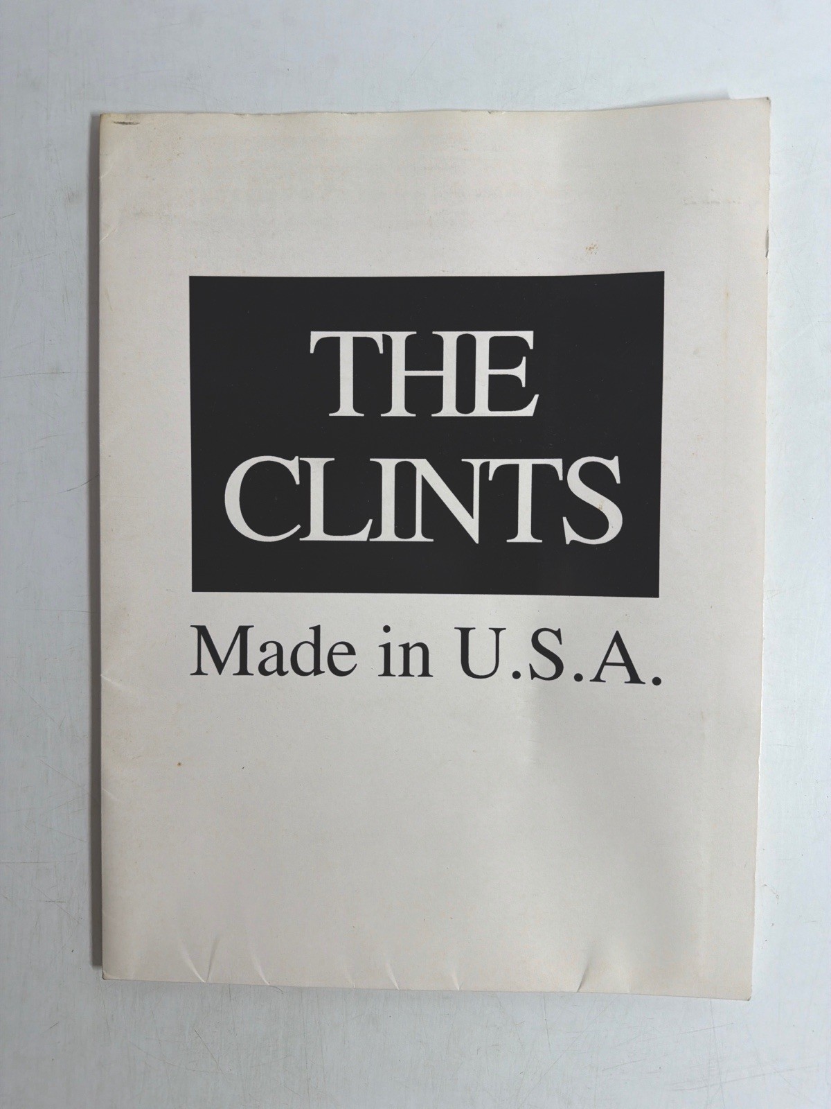 ⁠The Clints Vintage 1992 Press Kit Band Promo Pack Shattered Records⁠