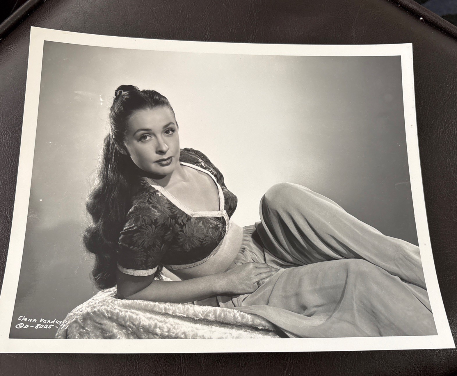 Elena Verdugo 8 x 10 Vintage Original Hollywood PHOTO 1950s