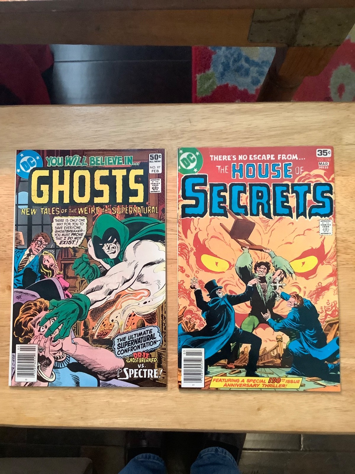DC Bronze Age Horror 2-Comic Lot: Ghosts #97 Spectre + House of Secrets #150 DC Bronze Age Horror 2-Comic Lot: Ghosts #97 Spectre + House of Secrets #150