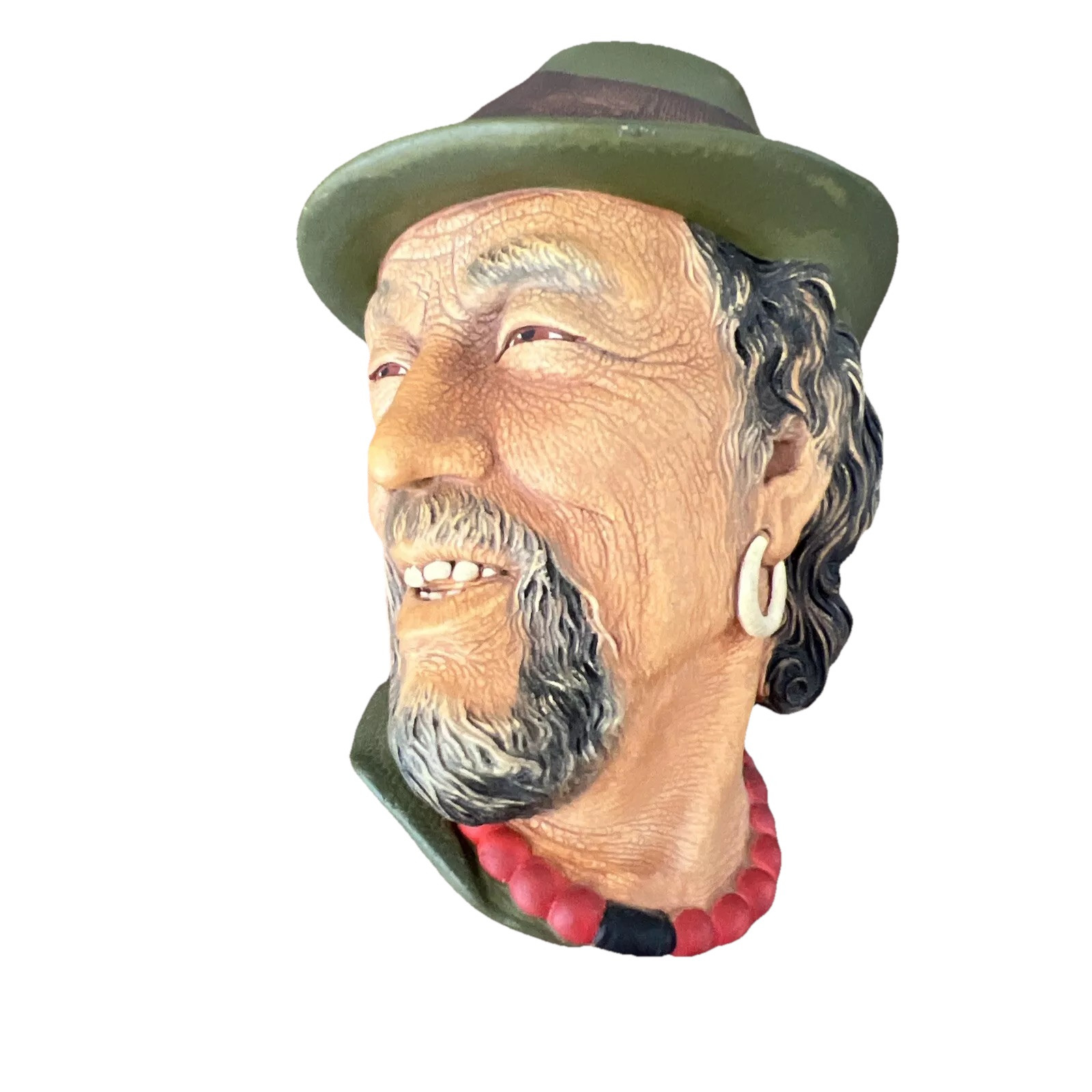 Vintage England Bossons Congleton Imagical Figure Head Tibetan-GREAT CONDITION Vintage England Bossons Congleton Imagical Figure Head Tibetan-GREAT CONDITION
