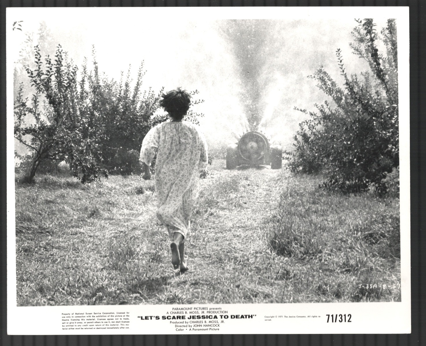 Let\'s Scare Jessica To Death 8x10 Movie Still Zohra Lampert