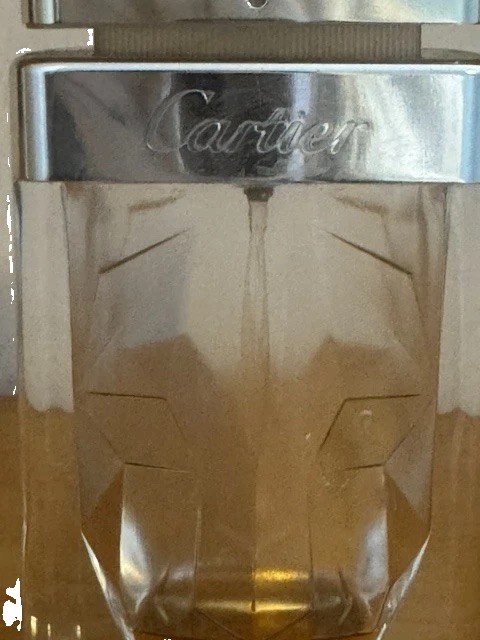 Cartier La Panthere Empty Perfume Bottle Perfect for Decoration Vanity Dresser