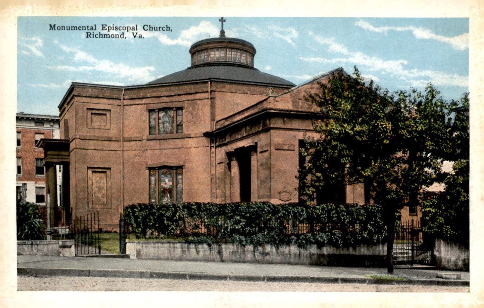 Monumental Episcopal Church, Richmond, 1814 Postcard Monumental Episcopal Church, Richmond, 1814 Postcard
