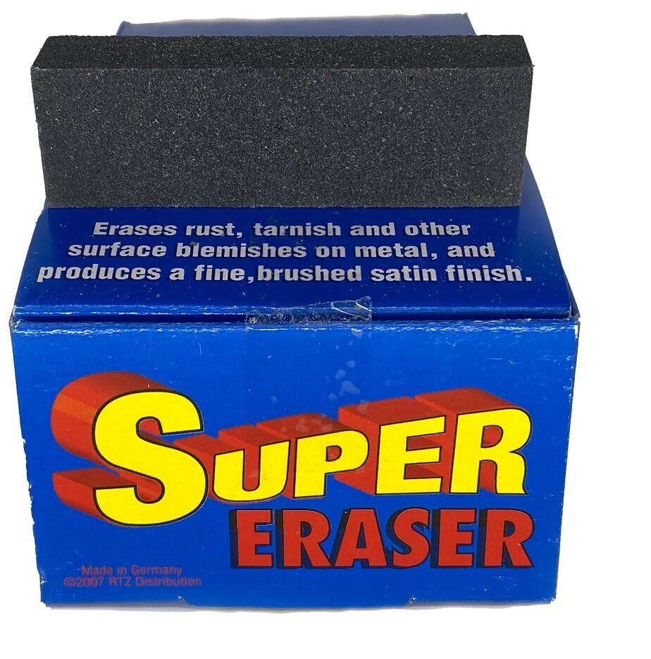 Super Rust Rust Eraser 24pk For Fine Finishing Also Use On Other Metal Blemishes