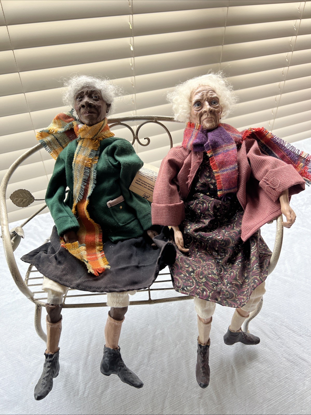 Vintage Daddy’s Long Legs by Karen Germany dolls And Bench